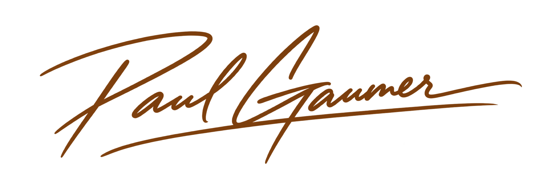 Signature de Paul Gaumer
